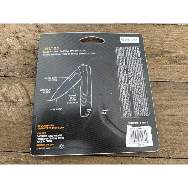 Image Couteau GERBER STL 2.5 000716 - 13339 - Kodiak Store