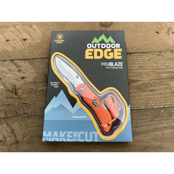 Image Couteau OUTDOOR EDGE Mini Blaze MB20C - 13370 - Kodiak Store