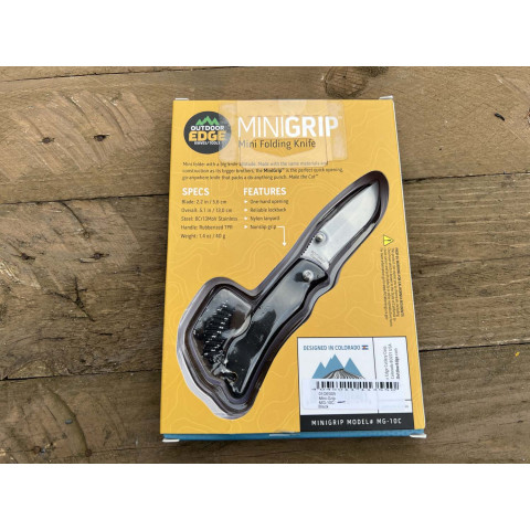 Image Couteau OUTDOOR EDGE Mini Grip MG10C - 13373 - Kodiak Store