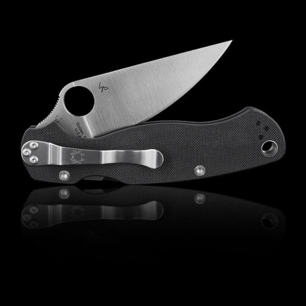 Image Couteau Spyderco Paramilitary 2 C81GP2 - 13458 - Kodiak Store