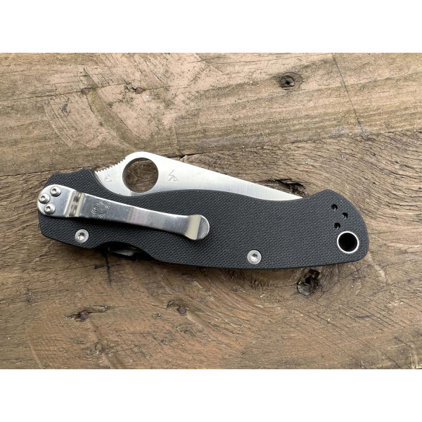 Image Couteau Spyderco Paramilitary 2 C81GP2 - 13462 - Kodiak Store