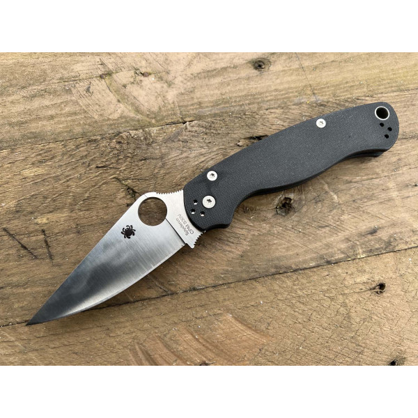 Image Couteau Spyderco Paramilitary 2 C81GP2 - 13463 - Kodiak Store