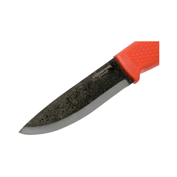 CONDOR Terrasaur 63849 Orange Knife - Precise, Lightweight, Ideal for Bushcraft