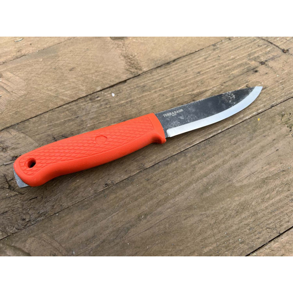 CONDOR Terrasaur 63849 Orange Knife - Precise, Lightweight, Ideal for Bushcraft