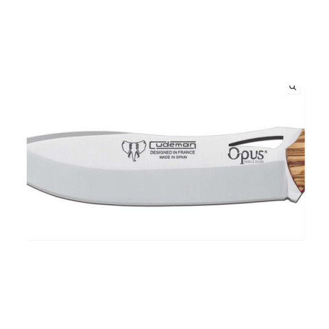 Image Couteau CUDEMAN Ness Wolf 208-L avec étui en cuir - 13649 - Kodiak Store
