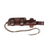 Image Couteau CUDEMAN Ness Wolf 208-L avec étui en cuir - 13650 - Kodiak Store