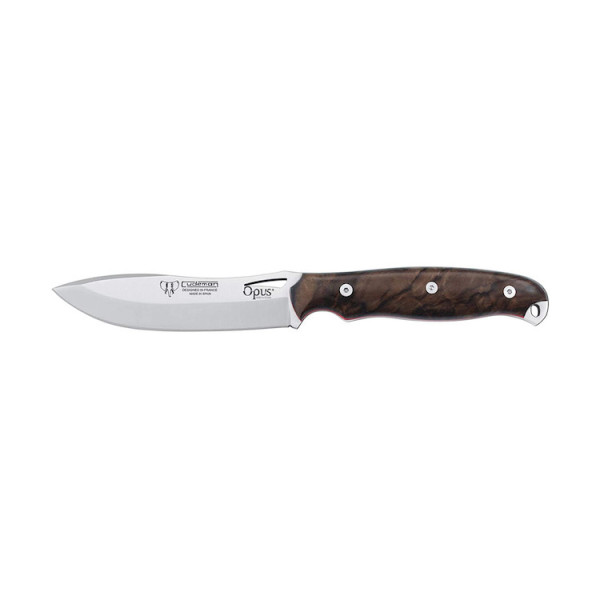 Image Couteau CUDEMAN Ness Wolf 208-G avec étui en cuir - 13655 - Kodiak Store