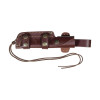 Image Couteau CUDEMAN Ness Wolf 208-G avec étui en cuir - 13657 - Kodiak Store