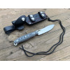 Image Couteau CUDEMAN Ness Wolf 208-M avec étui en cuir - 13667 - Kodiak Store