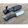 CUDEMAN Nesmuk 111-H Knife: Stainless Sharp Edge for Hunters - With Leather Sheath
