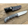 Image Couteau CUDEMAN Survival 148-M avec son étui cuir - 13681 - Kodiak Store
