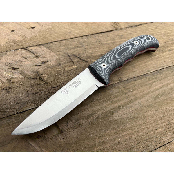 Image Couteau CUDEMAN Survival 148-M avec son étui cuir - 13682 - Kodiak Store