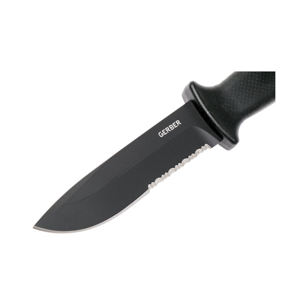 Image Couteau GERBER Prodigy Black 01121 avec étui Kydex - 13752 - Kodiak Store