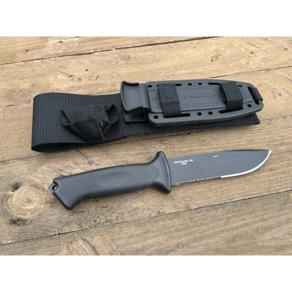Image Couteau GERBER Prodigy Black 01121 avec étui Kydex - 13754 - Kodiak Store