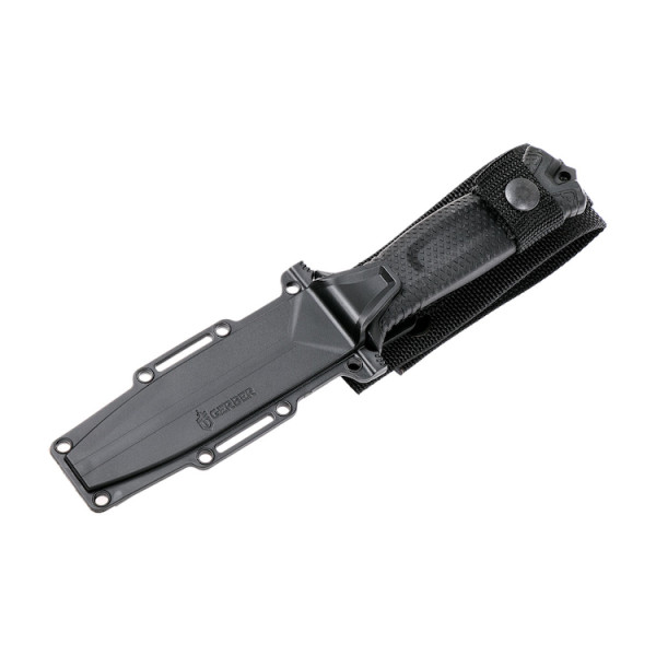 Image Couteau GERBER Strongarm 1038 Black avec étui - 13761 - Kodiak Store