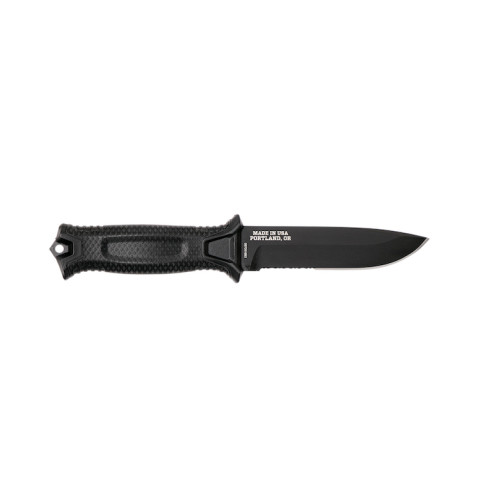 Image Couteau GERBER Strongarm 1060 Black avec étui - 13773 - Kodiak Store