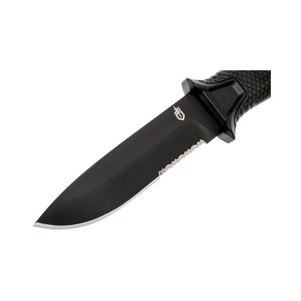 Image Couteau GERBER Strongarm 1060 Black avec étui - 13774 - Kodiak Store