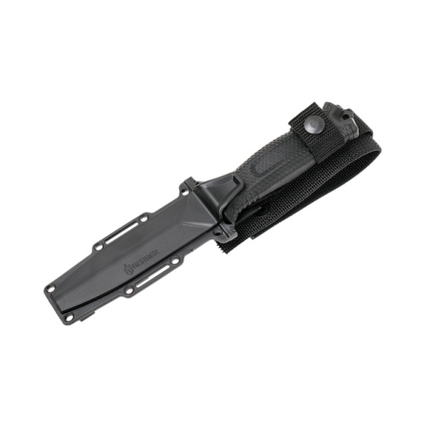 Image Couteau GERBER Strongarm 1060 Black avec étui - 13776 - Kodiak Store
