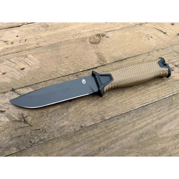 Image Couteau GERBER Strongarm 1058 Coyote avec étui - 13785 - Kodiak Store