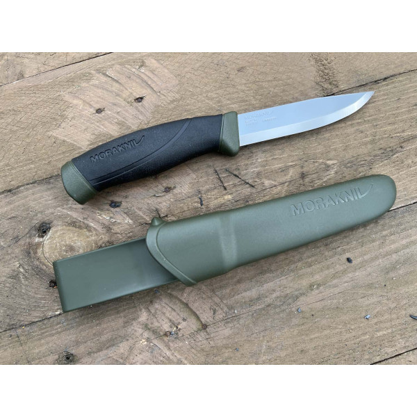 MORA Companion MG 11827 stainless steel knife: Ergonomic, Durable Edge