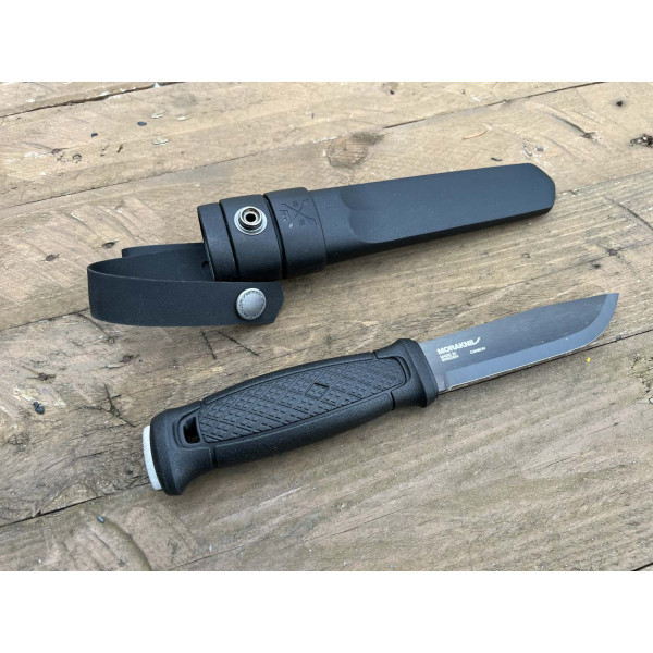 MORA Garberg Black Carbon 13147 Knife: Supreme Versatility and Durability for Adventurers!