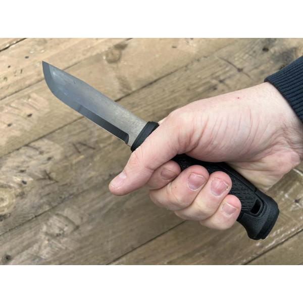 Image Couteau MORA Garberg Black Carbon 13147 avec étui - 13823 - Kodiak Store