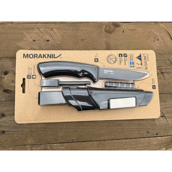 Image Couteau MORA Bushcraft Survival Black 11742 - 13835 - Kodiak Store