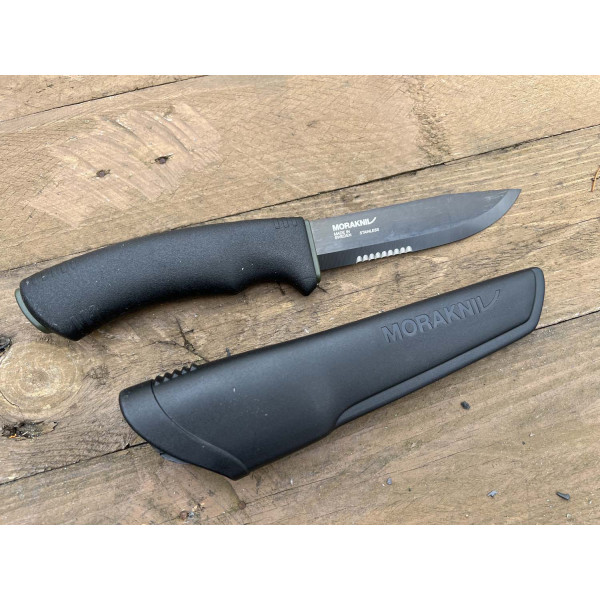 Image Couteau MORA Bushcraft Black SRT 12491 - 13840 - Kodiak Store