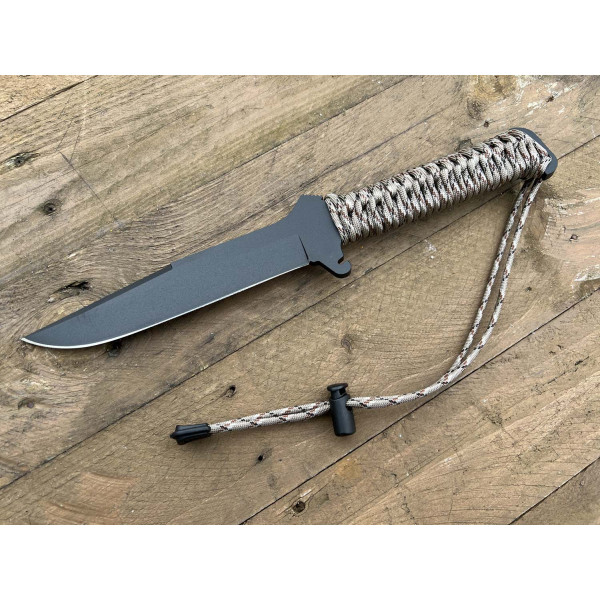 Image Couteau WILDSTEER TX Wild Paracord Desert Camo - 13898 - Kodiak Store