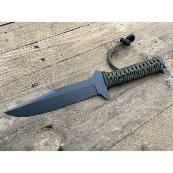 Image Couteau WILDSTEER TX Wild Paracord Kaki - 13904 - Kodiak Store