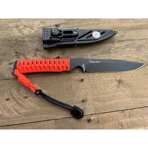 Image Couteau WILDSTEER Wild tech4 XL orange - 13926 - Kodiak Store