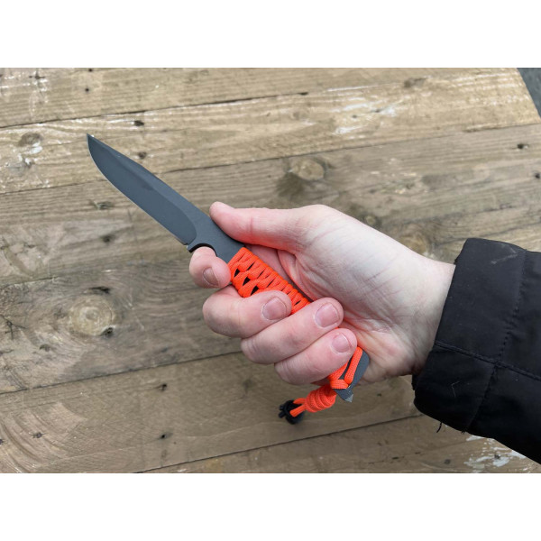 Image Couteau WILDSTEER Wild tech4 XL orange - 13928 - Kodiak Store