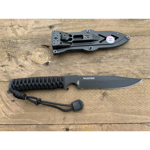 Image Couteau WILDSTEER Kraken Black KRA3213 - 13965 - Kodiak Store