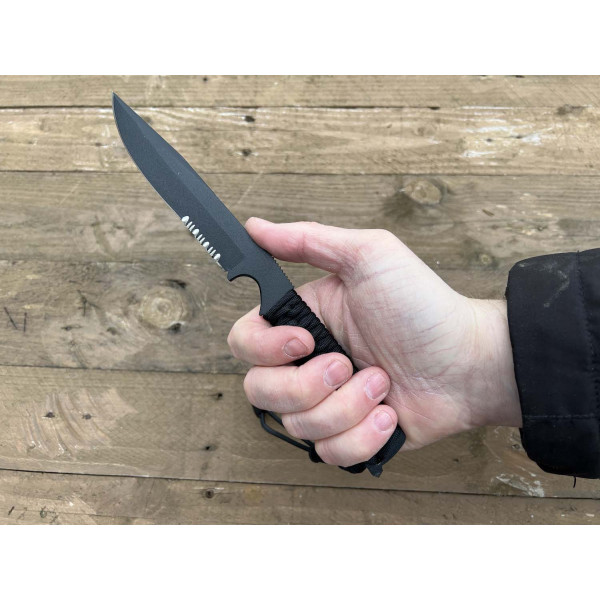 Image Couteau WILDSTEER Kraken Black KRA3213 - 13967 - Kodiak Store