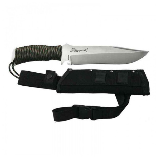 Image Couteau WILDSTEER TX Bowie Woodland Camo TXB0116 - 13990 - Kodiak Store