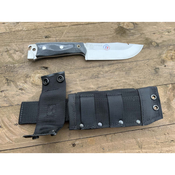 WILDSTEER Kodiak KOD01 Knife: multifunctional, robust, and precise for all your outdoor adventures.