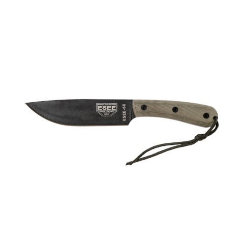 Image Couteau ESEE Model 6 HM avec étui en cuir - 14085 - Kodiak Store