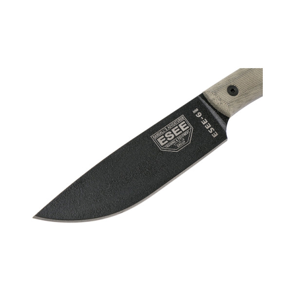 Image Couteau ESEE Model 6 HM avec étui en cuir - 14086 - Kodiak Store