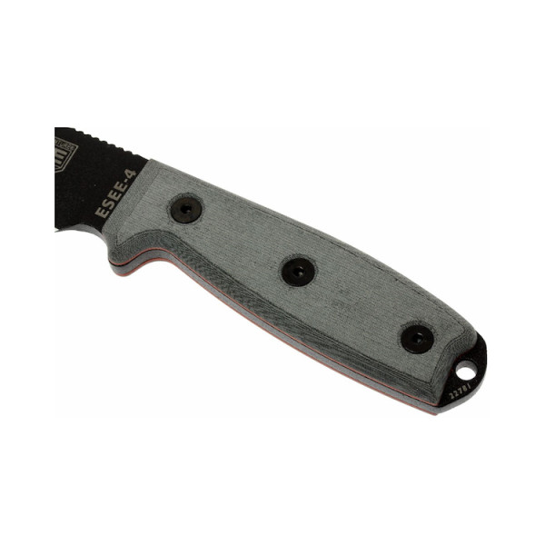 Image Couteau ESEE Model 4 4P-KO sans étui - 14094 - Kodiak Store