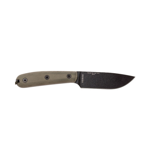 Image Couteau ESEE Model 4 HM  avec étui en cuir - 14095 - Kodiak Store
