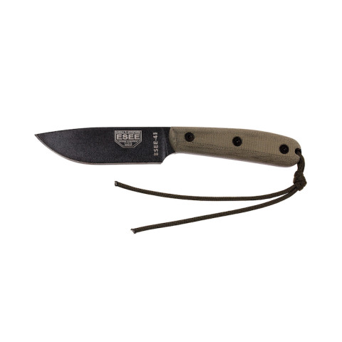 Image Couteau ESEE Model 4 HM  avec étui en cuir - 14096 - Kodiak Store