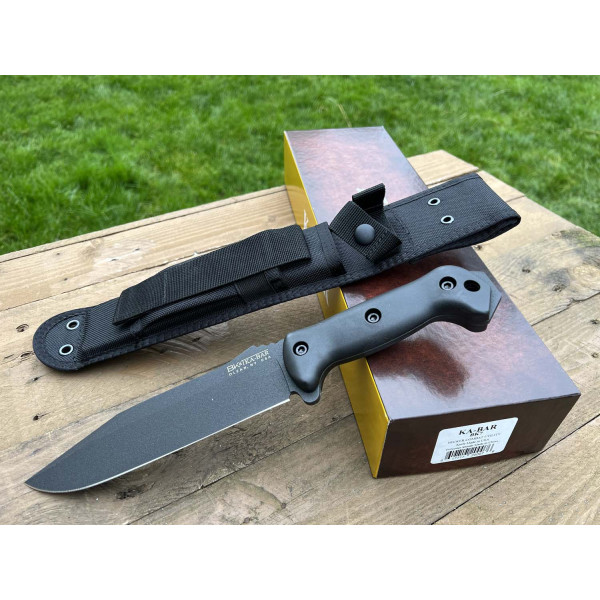 Image Couteau KA-BAR BK7 Combat Utility avec étui Nylon - 14183 - Kodiak Store