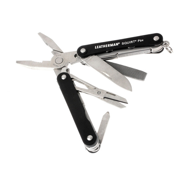 Image Pince Multifonction LEATHERMAN Squirt PS4 noire 9 outils - 14239 - Kodiak Store