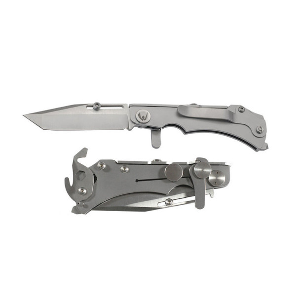 Image Couteau WILDSTEER W Pocket WPO01 Tranchant lisse - 14258 - Kodiak Store