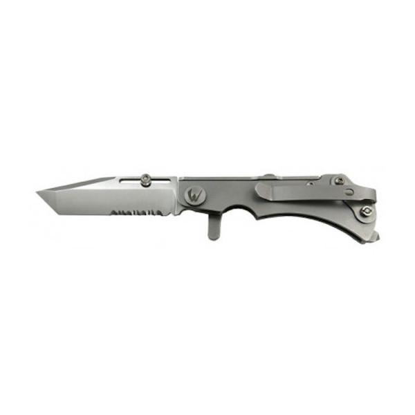 Image Couteau WILDSTEER W Pocket WPO02 Tranchant Mixte - 14266 - Kodiak Store