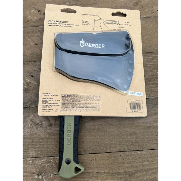 Image Hache GERBER Pack Hatchet - 14353 - Kodiak Store