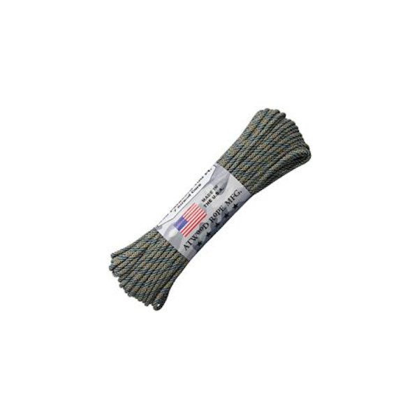 ATWOOD ROPE 550 Grey Paracord: USA-made Strength and Versatility