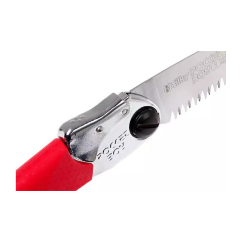 Image Scie pliante SILKY POCKETBOY 130 manche rouge - 14704 - Kodiak Store