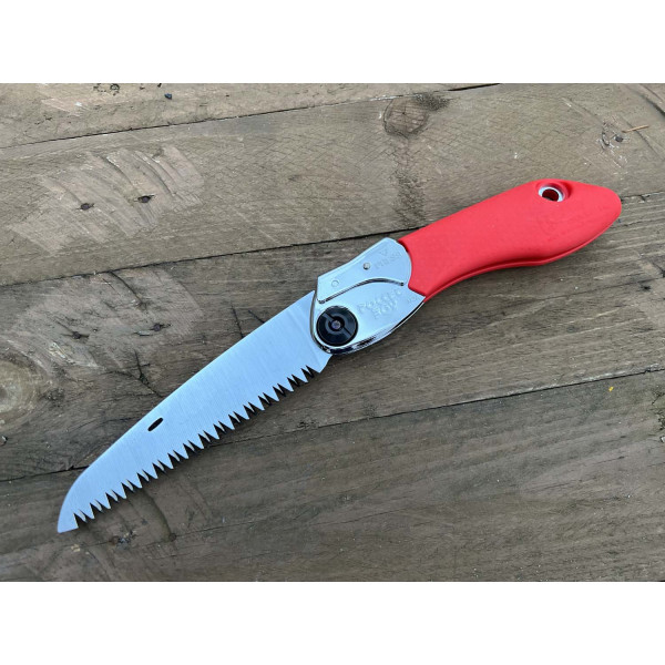 Image Scie pliante SILKY POCKETBOY 130 manche rouge - 14708 - Kodiak Store