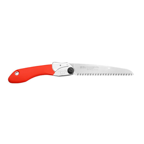 Image Scie pliante SILKY POCKETBOY 170 manche rouge - 14711 - Kodiak Store